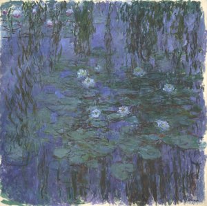 Blue Water Lilies by Claude Monet